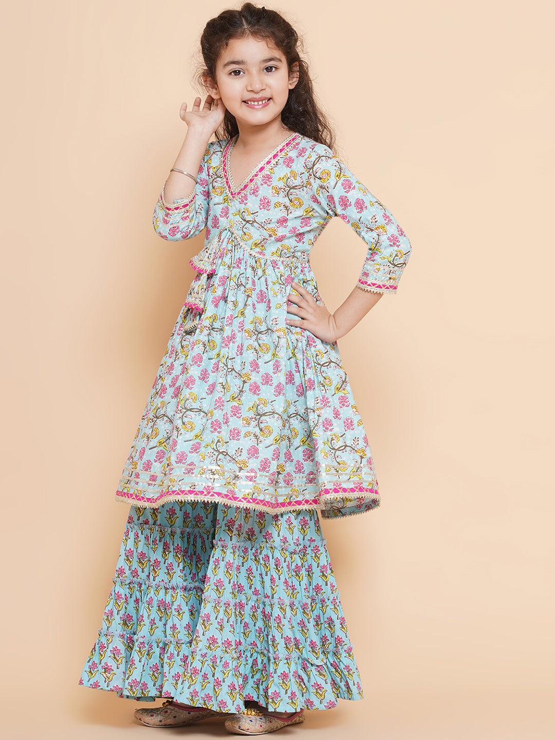 Bitiya by Bhama Girls Beautiful Ethnic Set