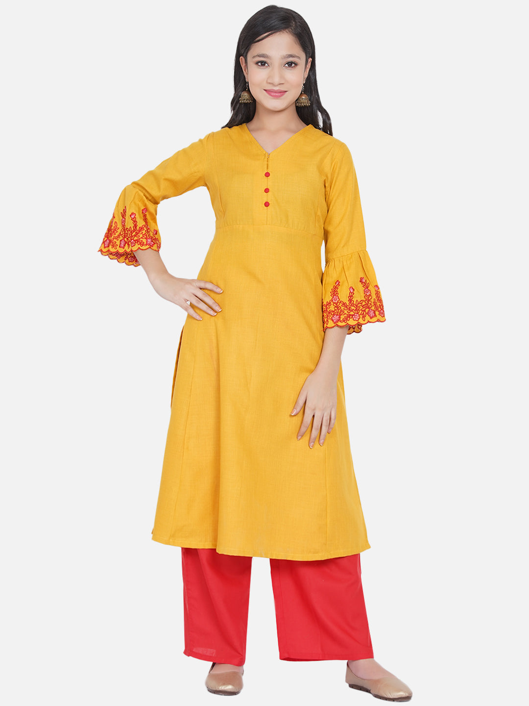 Bitiya By Bhama Kurta With Palazos