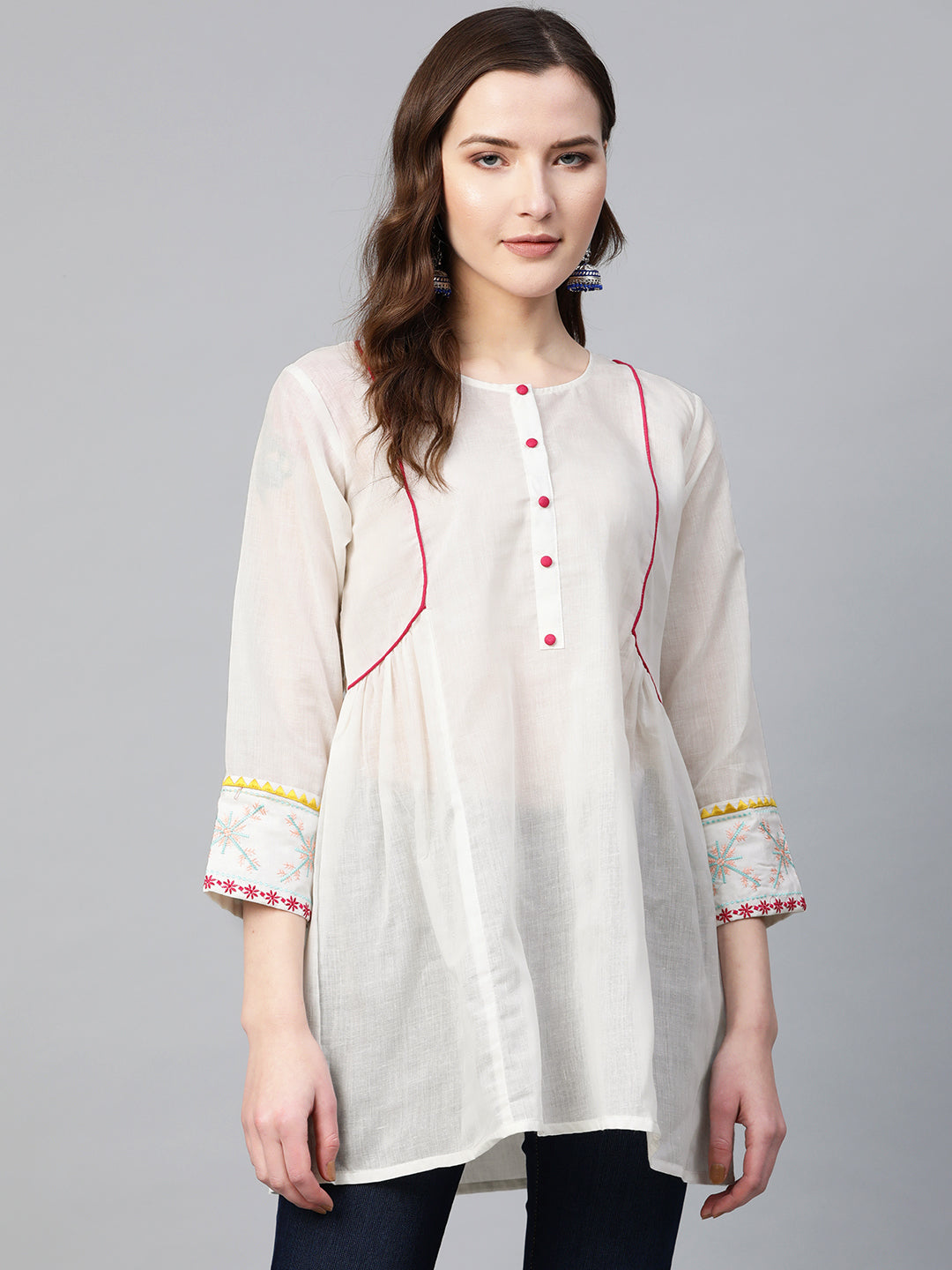 Bhama Couture Embroidered Tunic